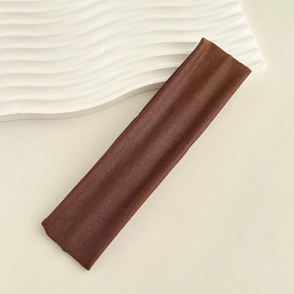Close-up of the soft cotton Naked Feel Headband texture
